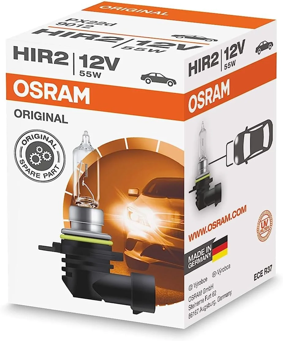 Лампа галогенова HIR2 12V 55W PX22D