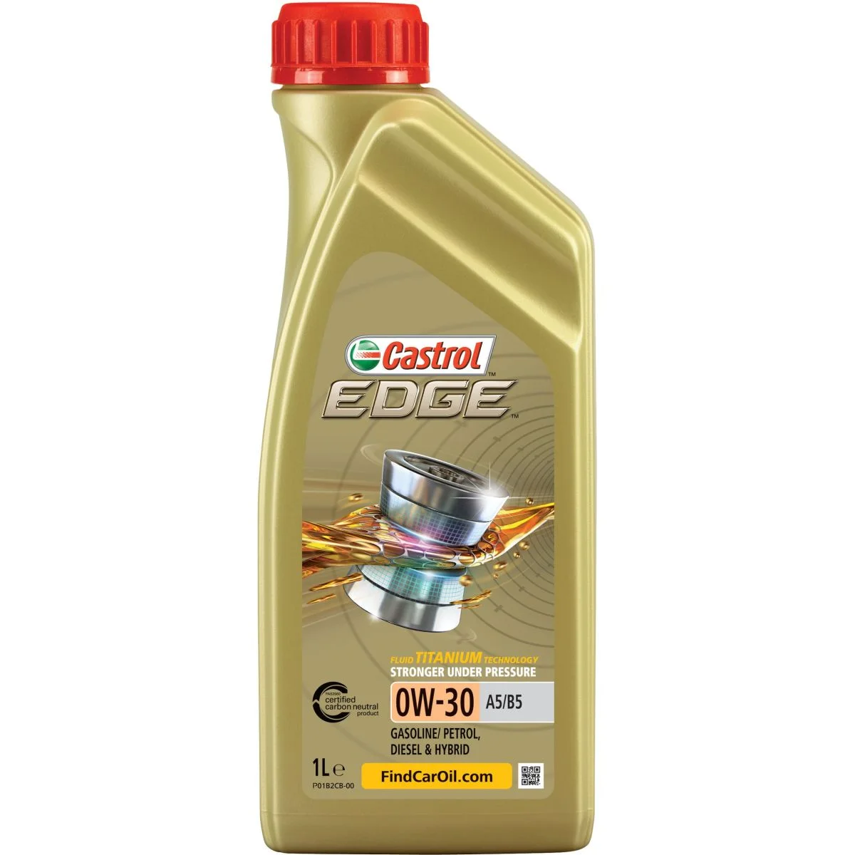 Олива моторна Castrol EDGE 0W-30 A5/B5 (Каністра 1л)