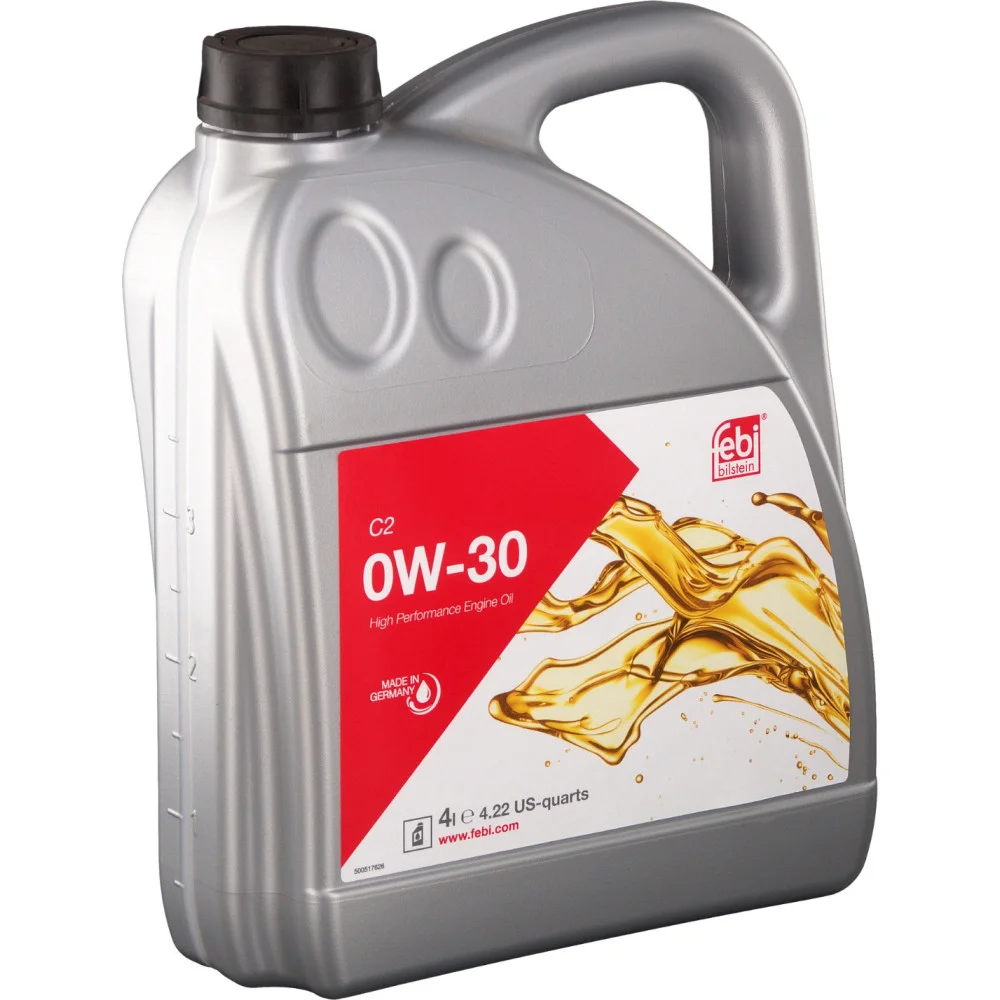 Олива моторна FEBI 0W-30 C2 (Каністра 4л)