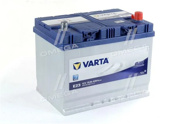 Акумулятор 70Ah-12v VARTA Dynamic SLI (E23) (261х175х220),R,EN630 Азія