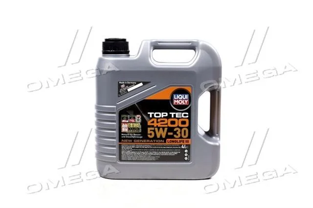 Олива моторна Liqui Moly TOP TEC 4200 5W-30 (Каністра 4л)