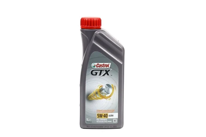 Олива моторна Castrol GTX 5W-40 A3/B4 (Каністра 1л)