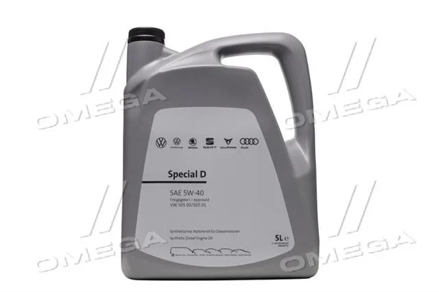 Олива моторна VAG SPECIAL D 5W-40 (5л)