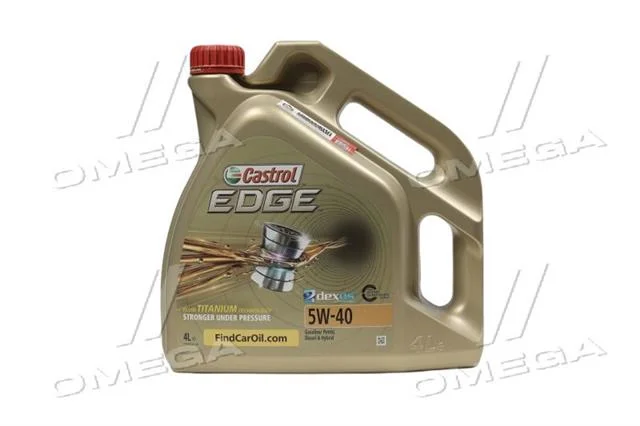 Олива моторна Castrol EDGE 5W-40 (Каністра 4л)