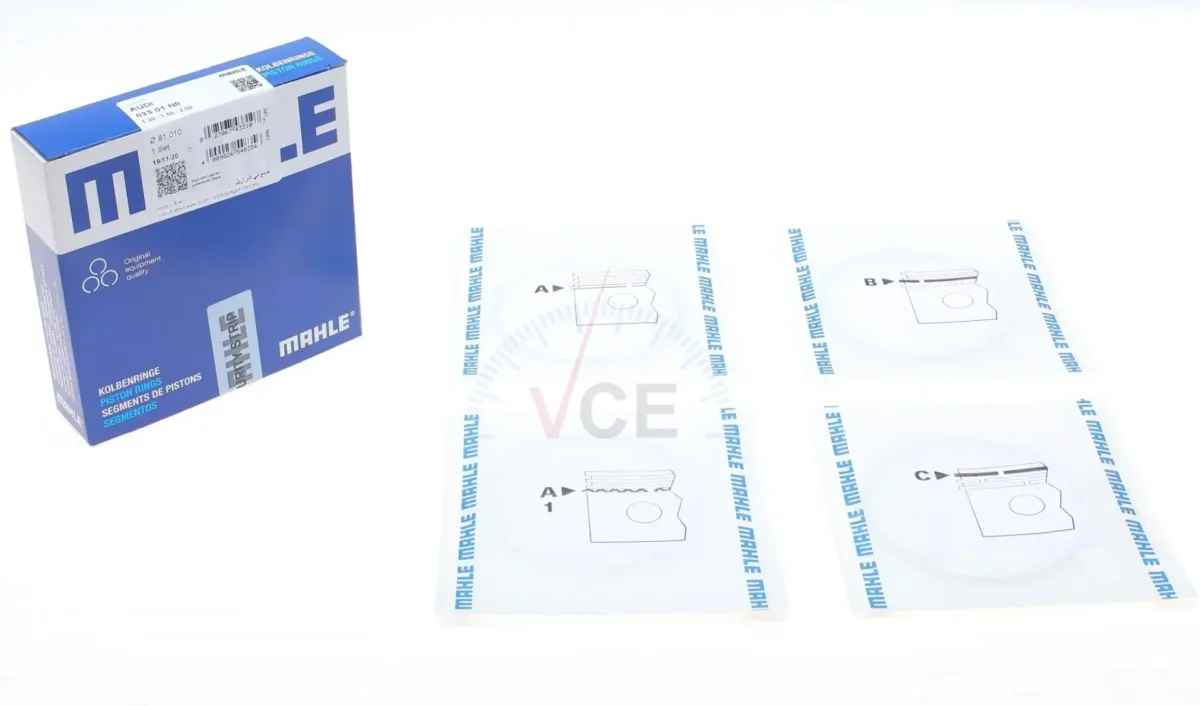 Кільця поршневі VAG 81,01 AEK/AFT/AHL 1,2/1,5/2,0